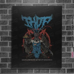 Daily_Deal_Shirts Posters / 4"x6" / Black Evil House Of Pancakes