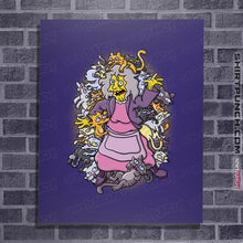Load image into Gallery viewer, Secret_Shirts Posters / 4&quot;x6&quot; / Violet Ameri-cat Beauty

