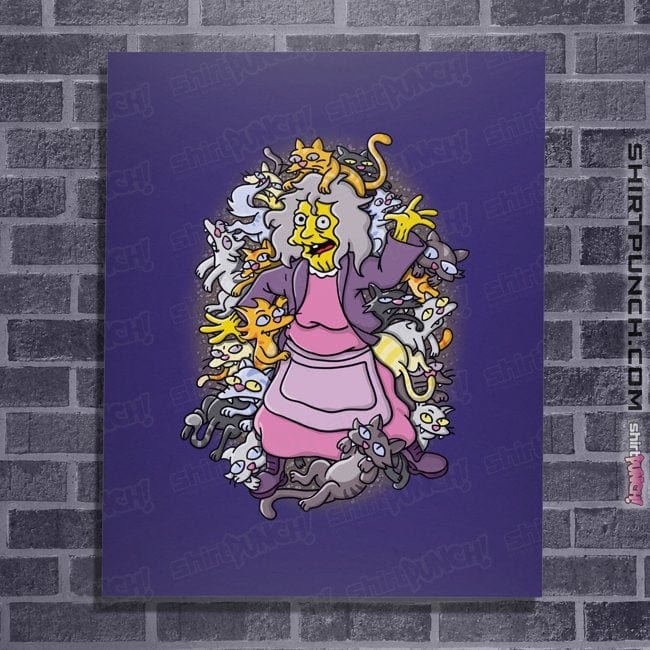 Secret_Shirts Posters / 4"x6" / Violet Ameri-cat Beauty