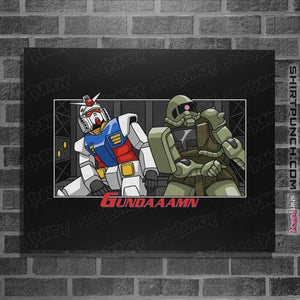 Shirts Posters / 4"x6" / Black Gundamn
