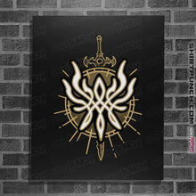 Load image into Gallery viewer, Shirts Posters / 4&quot;x6&quot; / Black Sword Of Creation
