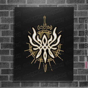 Shirts Posters / 4"x6" / Black Sword Of Creation