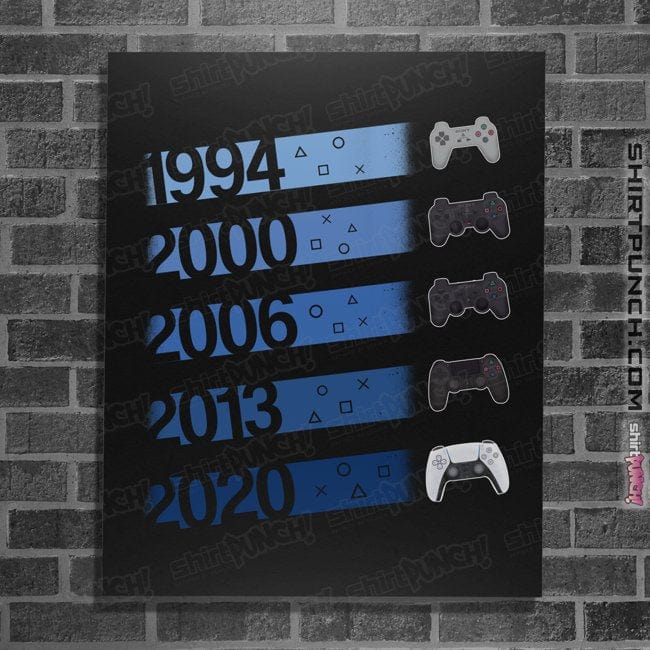 Shirts Posters / 4"x6" / Black 1994 Controllers
