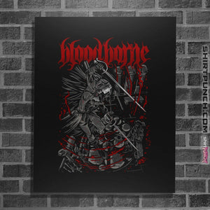 Shirts Posters / 4"x6" / Black Hunter In The Tower