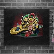 Load image into Gallery viewer, Daily_Deal_Shirts Posters / 4&quot;x6&quot; / Black Bowser the Hutt
