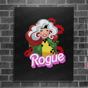 Daily_Deal_Shirts Posters / 4"x6" / Black Rogue Barbie