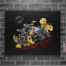 Load image into Gallery viewer, Shirts Posters / 4&quot;x6&quot; / Black Bots Before Time
