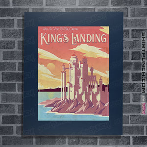 Shirts Posters / 4"x6" / Navy Visit King's Landing