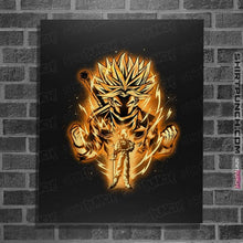 Load image into Gallery viewer, Daily_Deal_Shirts Posters / 4&quot;x6&quot; / Black Golden Saiyan Trunks
