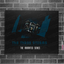 Load image into Gallery viewer, Shirts Posters / 4&quot;x6&quot; / Black The Three Storms
