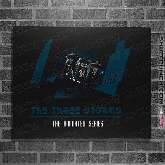 Shirts Posters / 4"x6" / Black The Three Storms