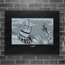 Load image into Gallery viewer, Secret_Shirts Posters / 4&quot;x6&quot; / Black Giant Art

