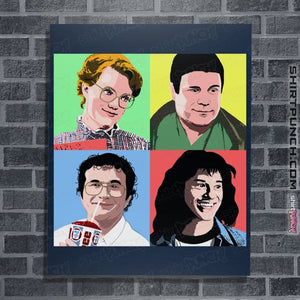 Secret_Shirts Posters / 4"x6" / Navy The Hawkins Four