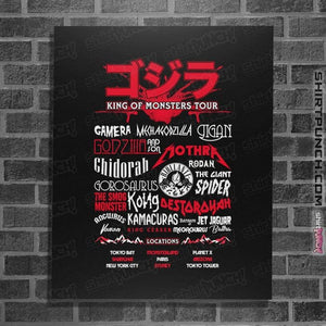 Shirts Posters / 4"x6" / Black Godzilla Fest