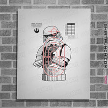 Load image into Gallery viewer, Daily_Deal_Shirts Posters / 4&quot;x6&quot; / White Rebel Combat Academy
