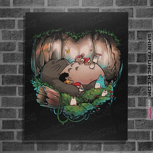Secret_Shirts Posters / 4"x6" / Black The Forest Dreamers