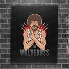 Load image into Gallery viewer, Daily_Deal_Shirts Posters / 4&quot;x6&quot; / Black The Wolveross

