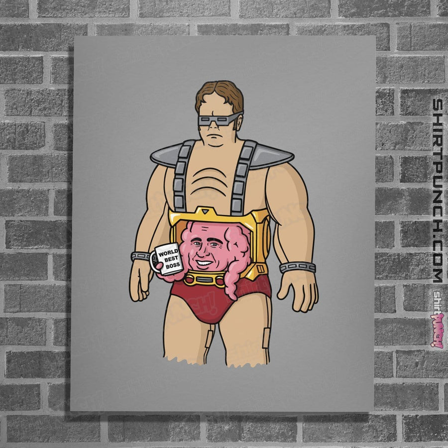 Shirts Posters / 4"x6" / Sports Grey World's Best Villain
