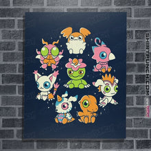 Load image into Gallery viewer, Secret_Shirts Posters / 4&quot;x6&quot; / Navy Digi-Cute!

