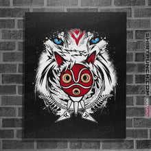 Load image into Gallery viewer, Shirts Posters / 4&quot;x6&quot; / Black Forest Spirit Protector
