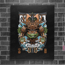 Load image into Gallery viewer, Daily_Deal_Shirts Posters / 4&quot;x6&quot; / Black Samurai Mikey
