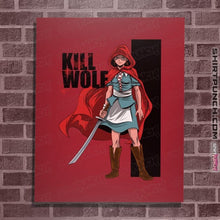 Load image into Gallery viewer, Secret_Shirts Posters / 4&quot;x6&quot; / Red Kill Wolf
