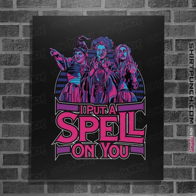 Secret_Shirts Posters / 4"x6" / Black I Put A Spell On You
