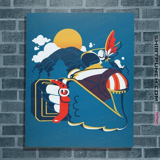 Shirts Posters / 4"x6" / Sapphire Song Of The Wild