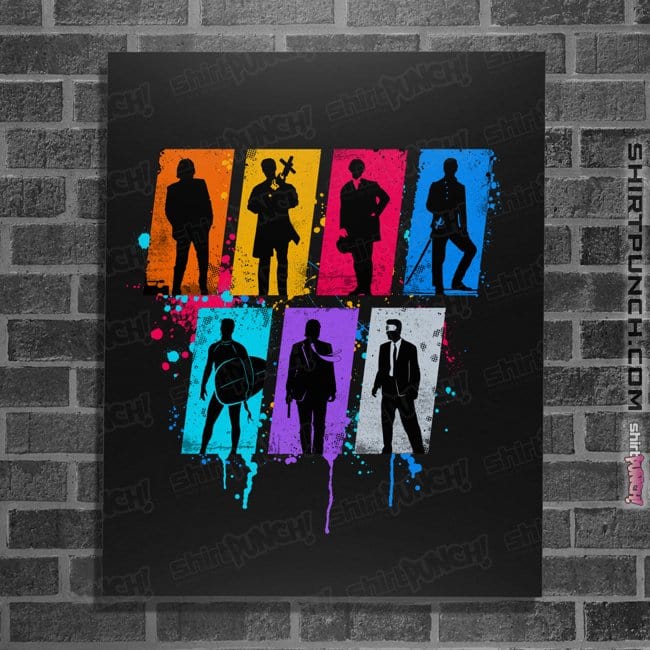 Shirts Posters / 4"x6" / Black John Keanu