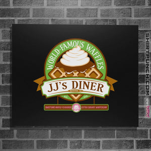Shirts Posters / 4"x6" / Black JJ's Diner