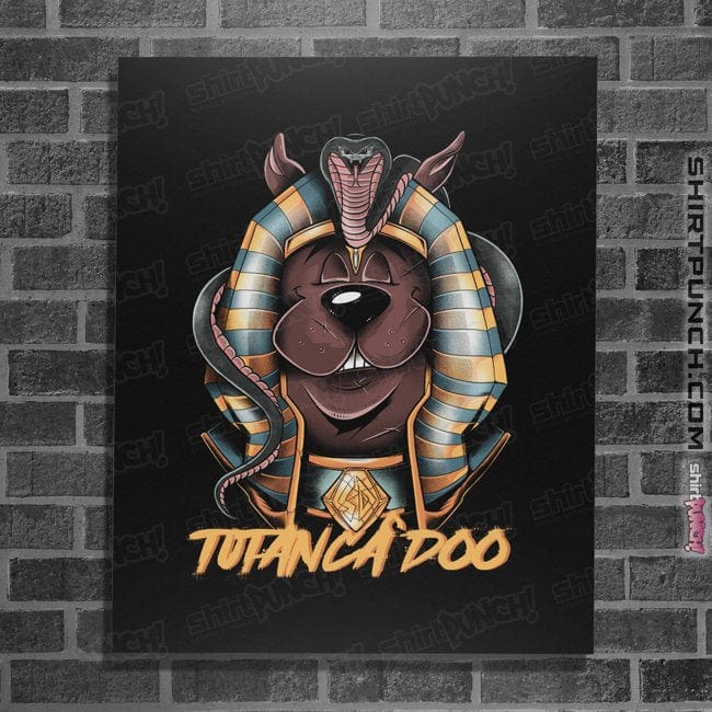 Secret_Shirts Posters / 4"x6" / Black Tutanca Doo