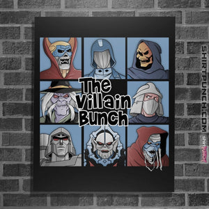 Shirts Posters / 4"x6" / Black The Villain Bunch