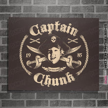 Load image into Gallery viewer, Shirts Posters / 4&quot;x6&quot; / Dark Chocolate Captain Chunk
