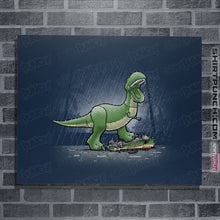 Load image into Gallery viewer, Shirts Posters / 4&quot;x6&quot; / Navy Jurassic Toy
