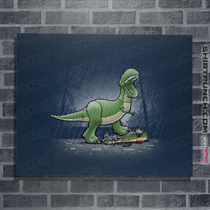 Shirts Posters / 4"x6" / Navy Jurassic Toy