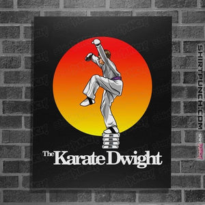Shirts Posters / 4"x6" / Black Karate Dwight