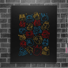 Load image into Gallery viewer, Shirts Posters / 4&quot;x6&quot; / Black Town Gang
