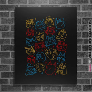 Shirts Posters / 4"x6" / Black Town Gang