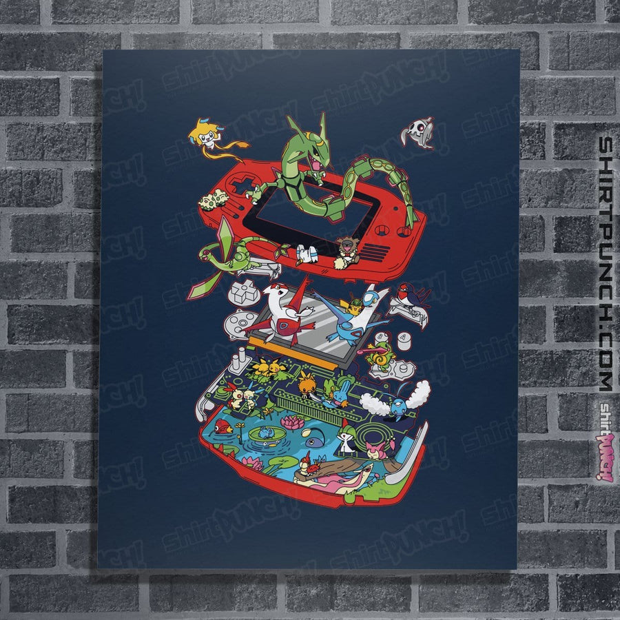Shirts Posters / 4"x6" / Navy 3rd Gen