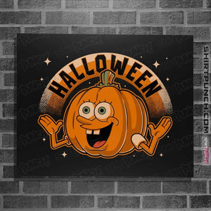 Daily_Deal_Shirts Posters / 4"x6" / Black Halloween Bob