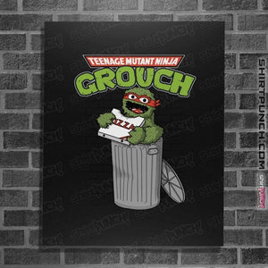 Secret_Shirts Posters / 4"x6" / Black TMNG