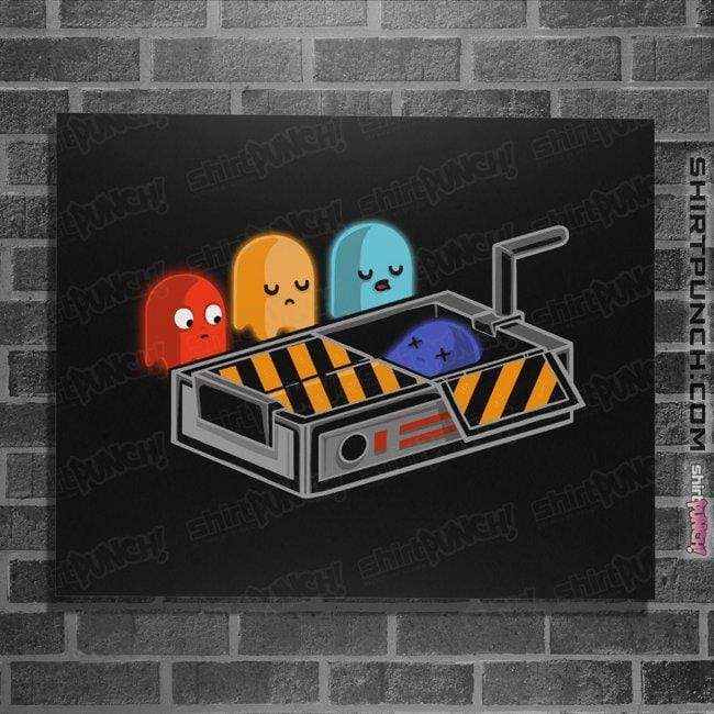 Shirts Posters / 4"x6" / Black Ghost Busted