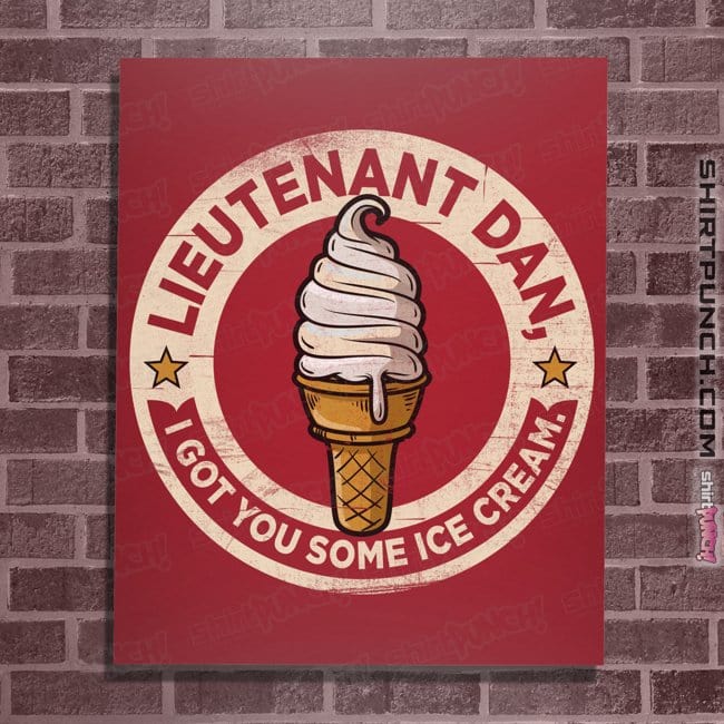 Secret_Shirts Posters / 4"x6" / Red Ice Cream