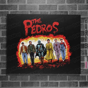 Daily_Deal_Shirts Posters / 4"x6" / Black The Pedros