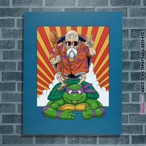 Daily_Deal_Shirts Posters / 4"x6" / Sapphire Mutenroshi Ninja