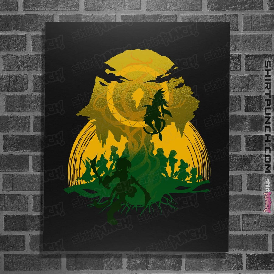 Shirts Posters / 4"x6" / Black The Battle At The Tree Of Life