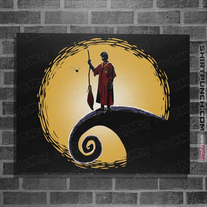 Shirts Posters / 4"x6" / Black Quidditch Before Christmas