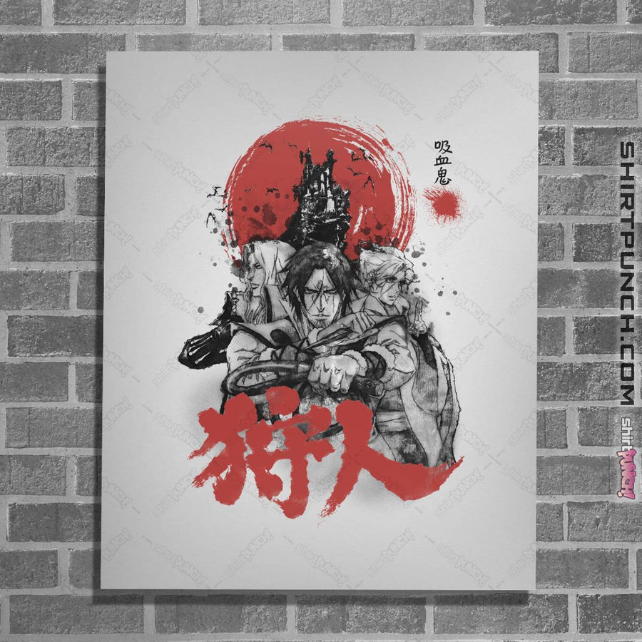 Shirts Posters / 4"x6" / White Vampire Slayers