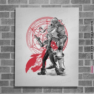 Shirts Posters / 4"x6" / White The Fullmetal Alchemist