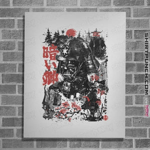 Daily_Deal_Shirts Posters / 4"x6" / White Vader Shogun